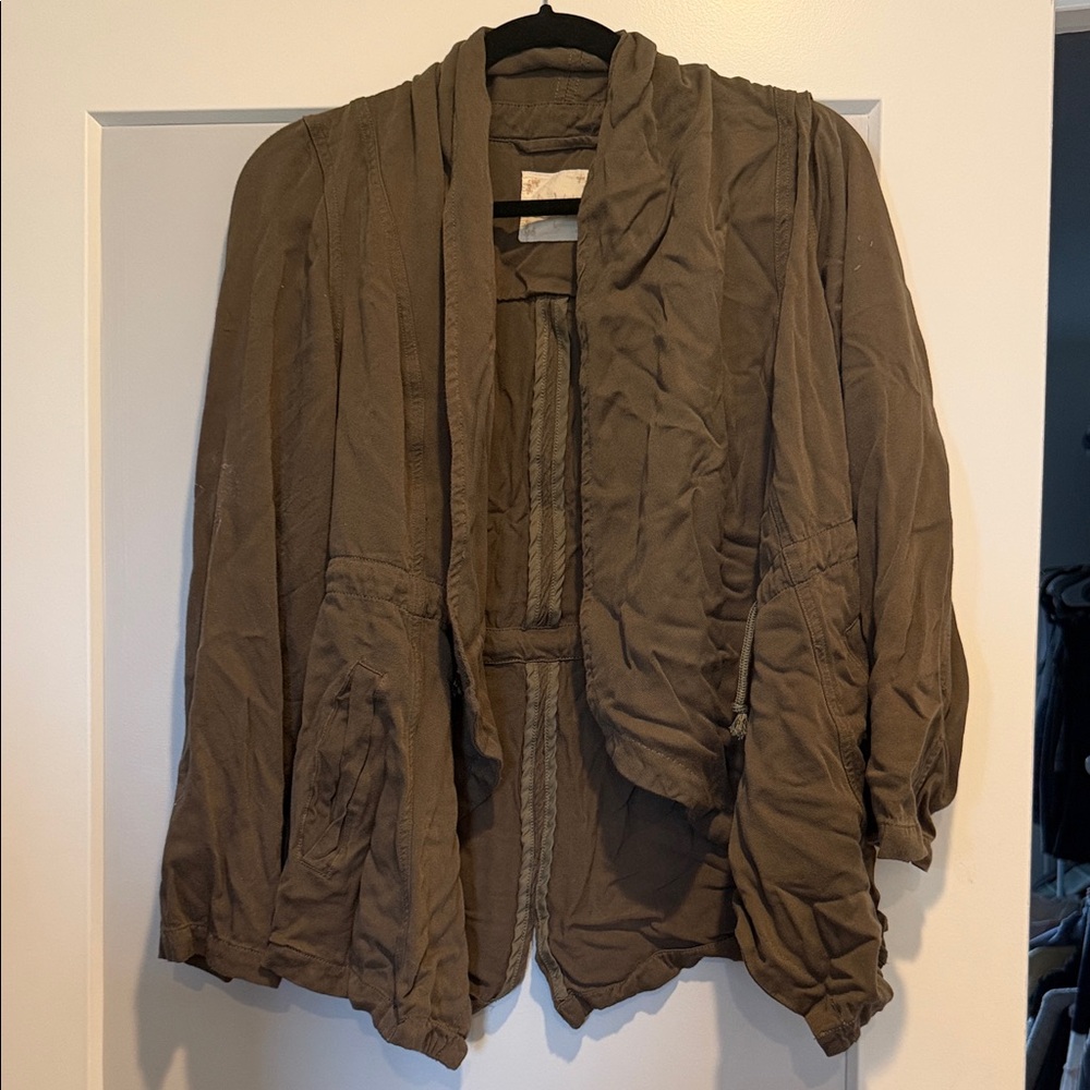 Altar'd State Taupe Utility Jacket